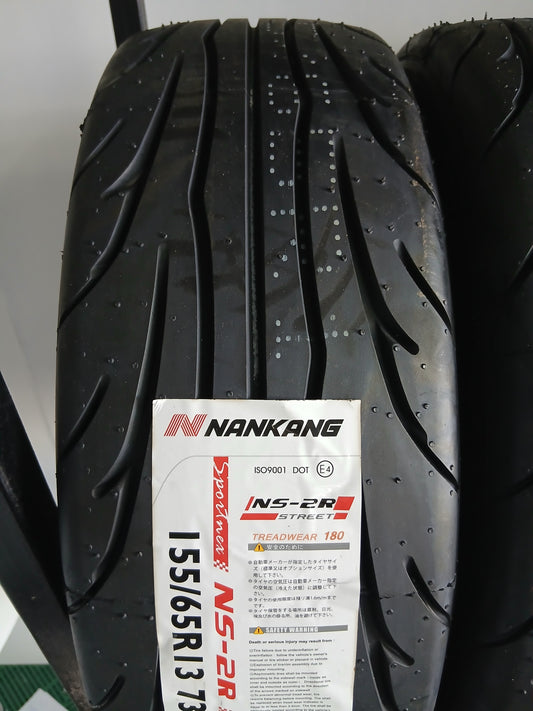 4 x Nankang NS-2R 155/65R13 Racing Tyres