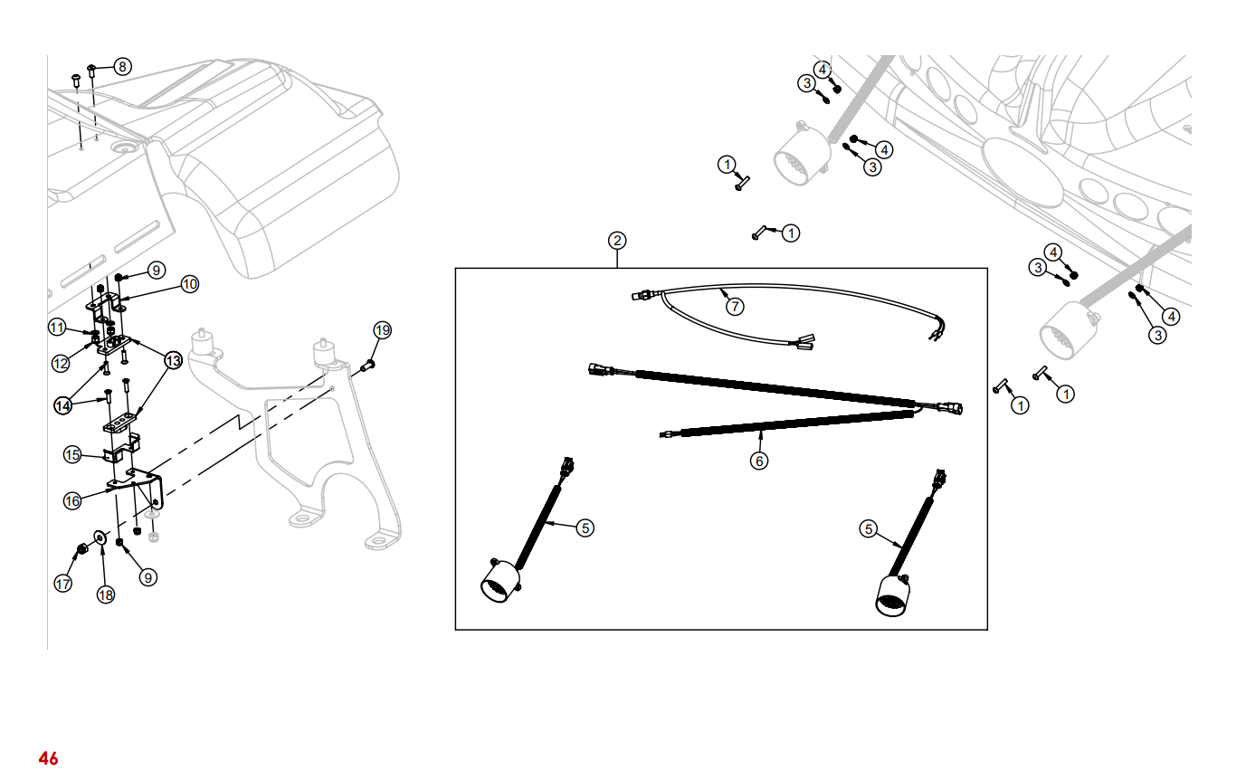 FL1.04002 - Centurion idro stop fitting model with switch