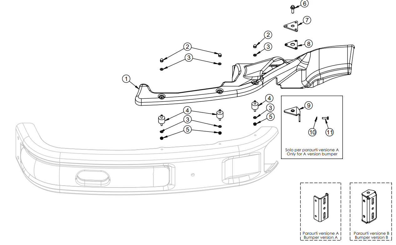 SC0.03073 - Side bumper connect plate