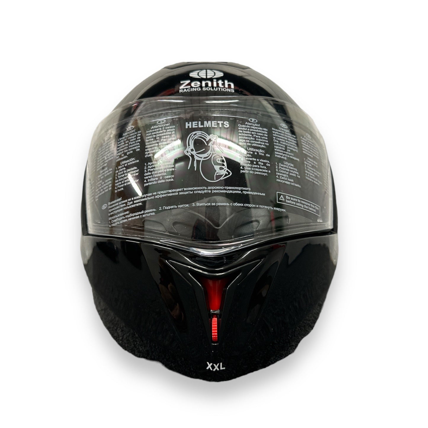 HELMET - Full Face ECE Approved - Size: XXL - The ULTIMATE Rental Karting Helmet - by Zenith Racing Solutions