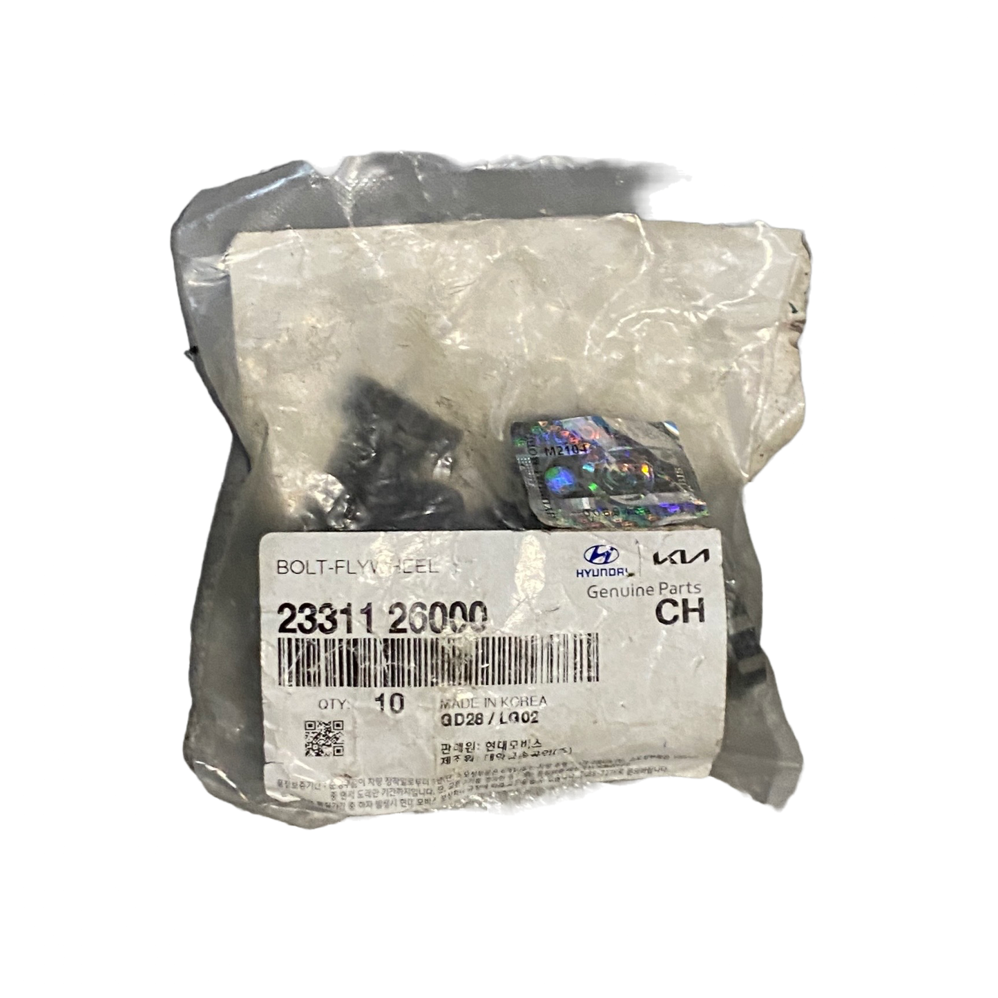 Flywheel Bolt | 23311 26000 | Genuine Hyundai OEM