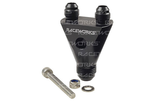 Raceworks AN Flare Y-Block