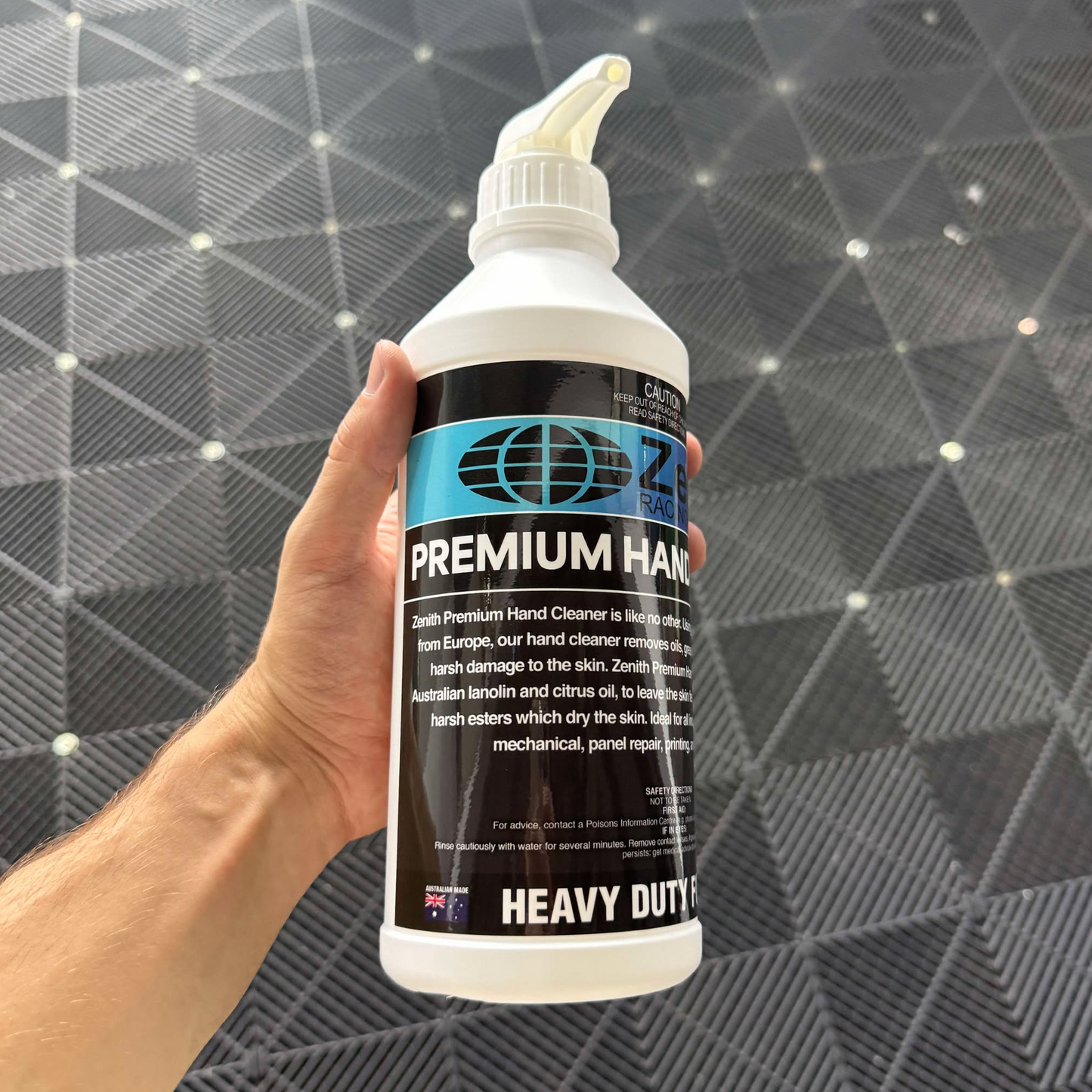 PREMIUM HAND CLEANER 1L - The Ultimate Grit Hand Cleaner by Zenith Racing Solutions