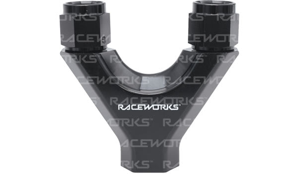 Raceworks AN Y-Block Swivel to ORB