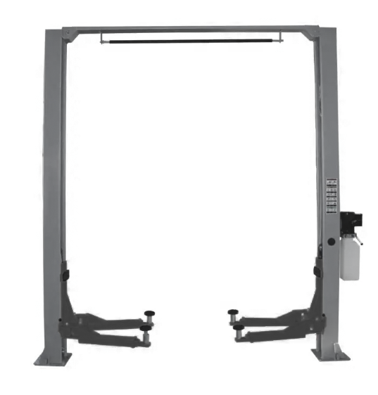 ZENITH 2PCF45 4.5 TON CLEAR FLOOR CAR HOIST