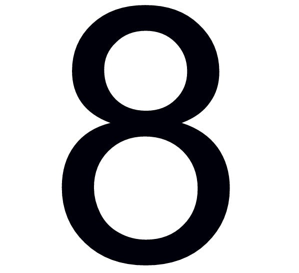Sticker - Roof Number