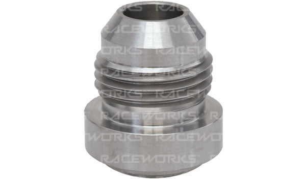 Raceworks AN Male Flare Weld On Stainless Steel