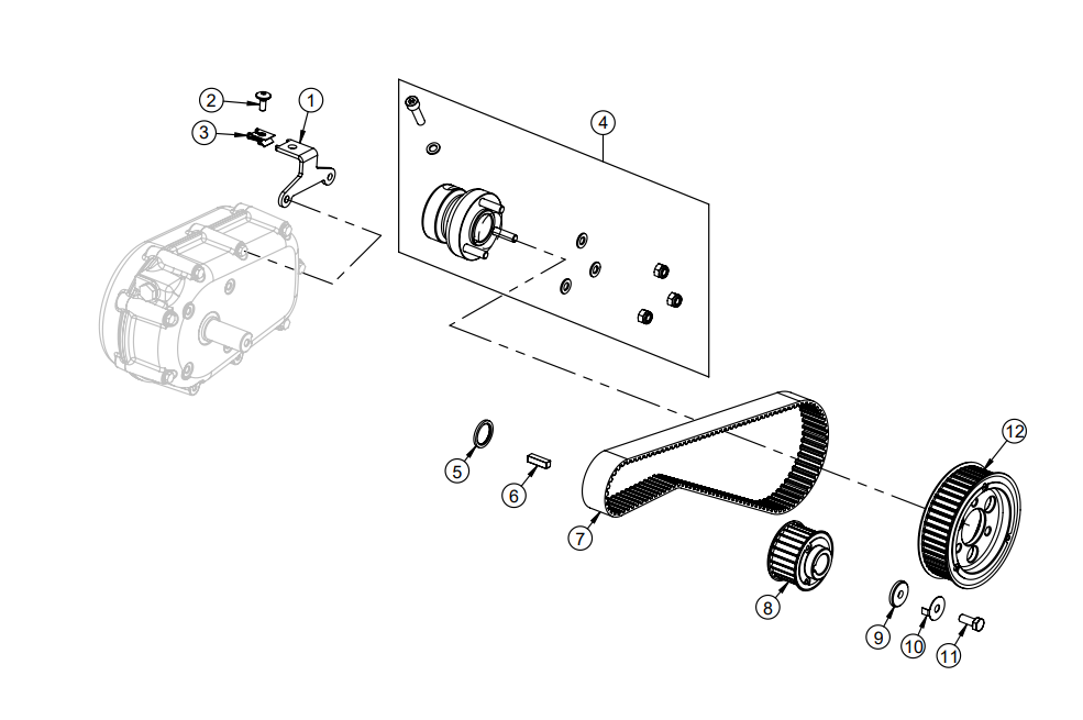 AFS.01876 - Centurion belt L960 M8 30mm