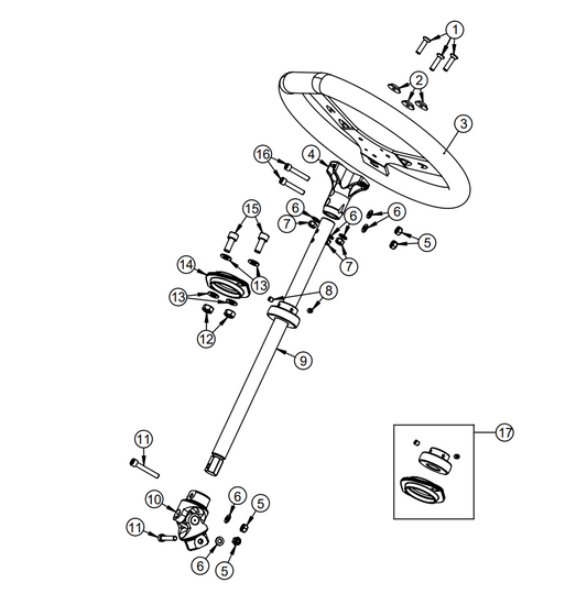 AFS.02124 - Centurion steering column junction D.42