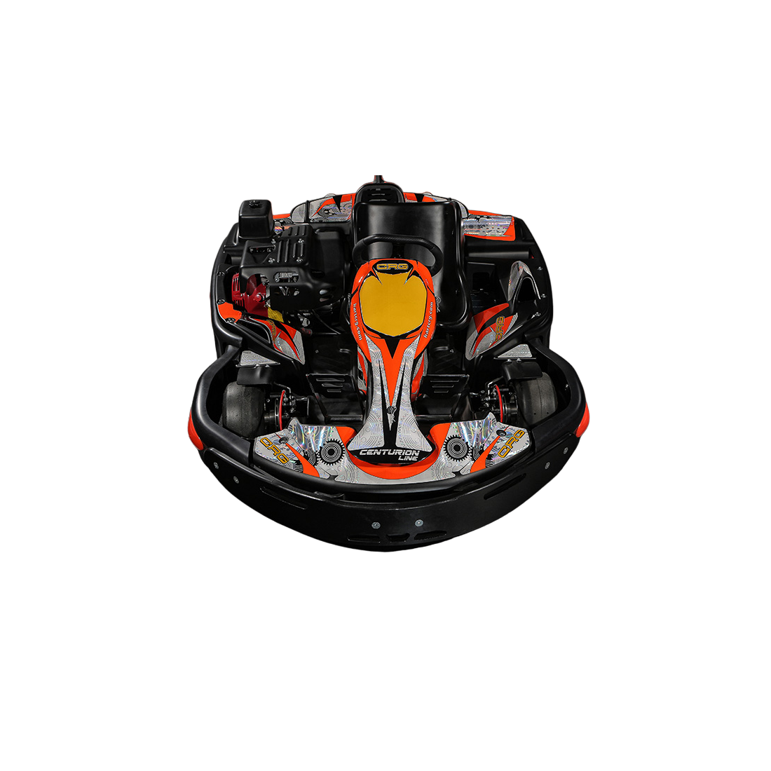 CRG Rental Kart - New - "Centurion Senior" Front View Honda GX Petrol powered Adult Kart