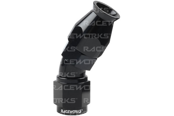 Raceworks Hose End - 30 Degree
