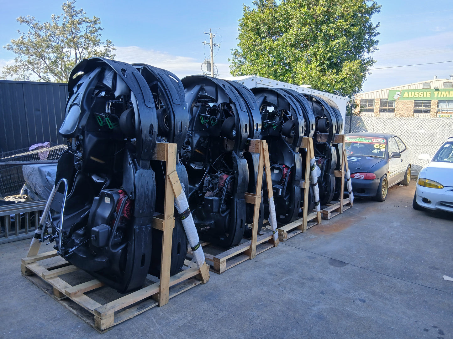 16 Refurbished Sodi RX7 / Honda GX270 Powered Kart