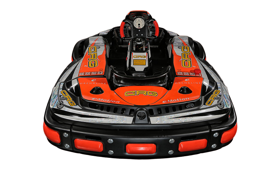 Back View CRG Rental Kart - New - "Centurion E-Drenaline" Linde Electric powered Adult Kart