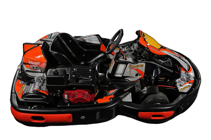 Side View CRG Rental Kart - New - "Centurion Senior" Honda GX Petrol powered Adult Kart