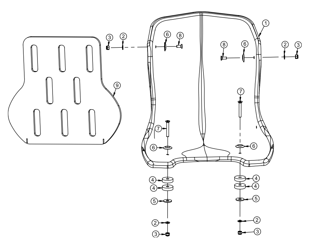 AFS.03659 - Centurion central seat sponge