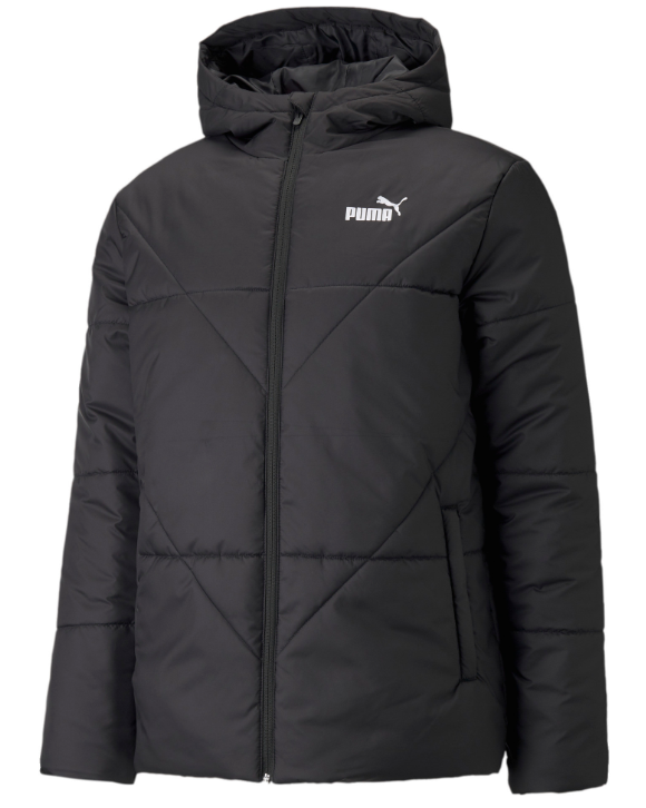 PUMA ESSENTIALS PADDED JACKET BLACK