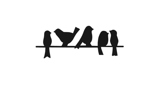 Sticker - 5 birds