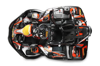 Top View CRG Rental Kart - New - "Centurion Senior" Honda GX Petrol powered Adult Kart