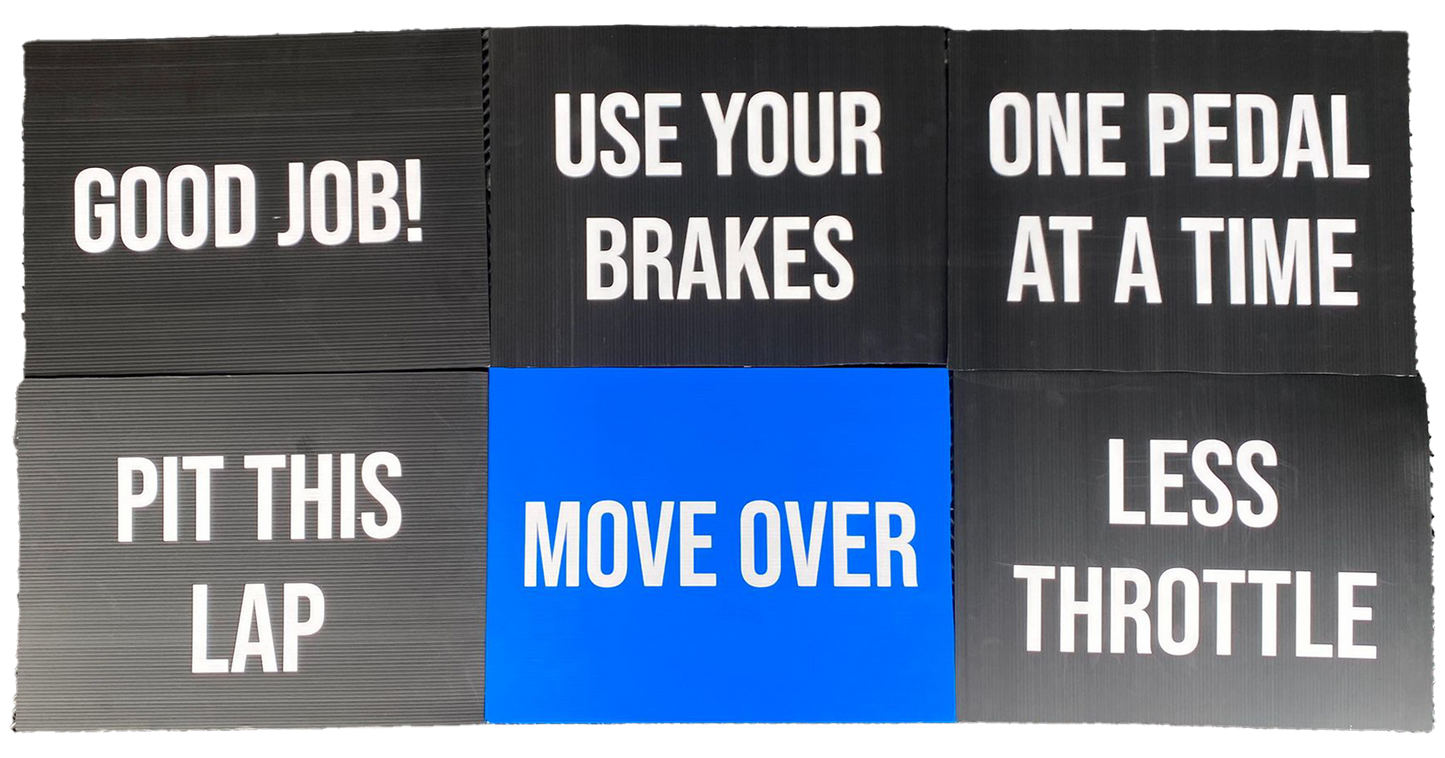 KARTING INFORMATION PIT BOARDS - A must-have for any Rental Karting Facility