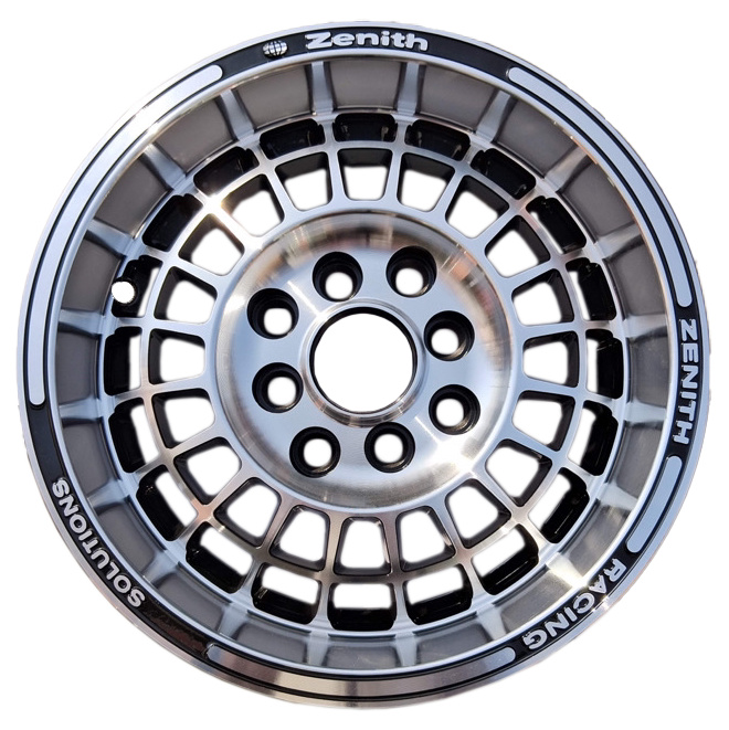 ALLOY RIM - 13x5.5 - 'DIRT GRID' - by Zenith Alloy Wheels - The Ultimate wheel for Junior Speedway Sedans