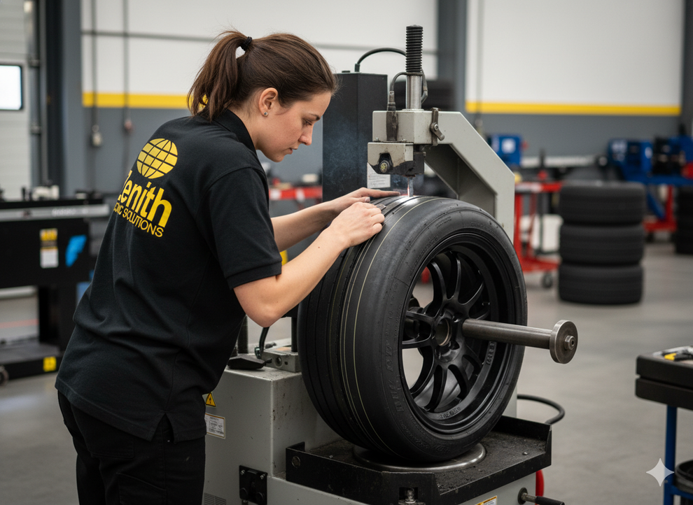 Buff Racing MILD RE-BUFF & SHAPE USED TYRE – Zenith Racing Solutions