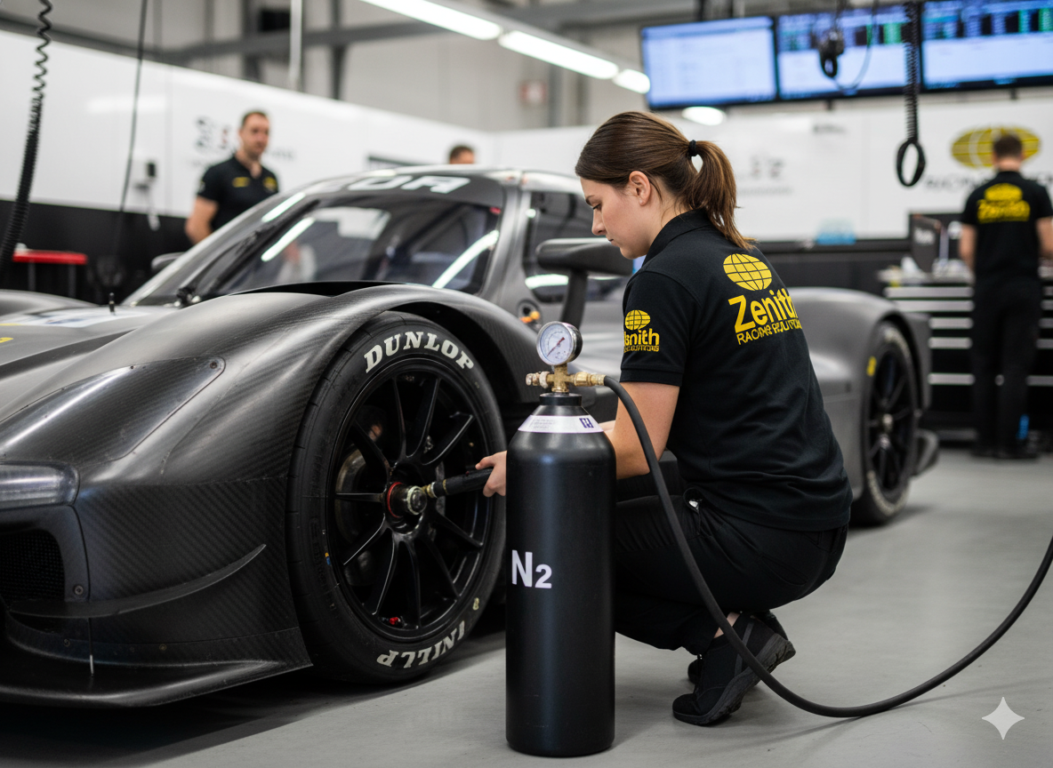 NITROGEN INFLATE TYRE – Zenith Racing Solutions