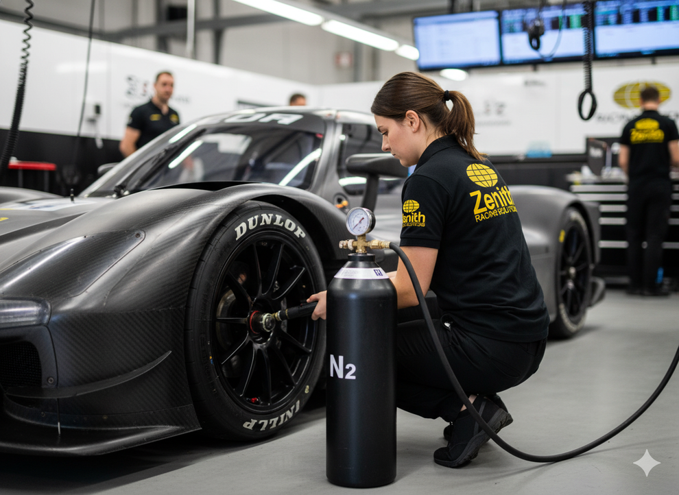 NITROGEN INFLATE TYRE – Zenith Racing Solutions