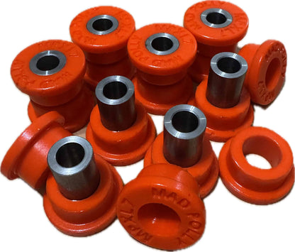 Competition Race 92A Polyurethane Rear Lower Control Arm Inner & Outer Bush Inserts for Hyundai Excel X3