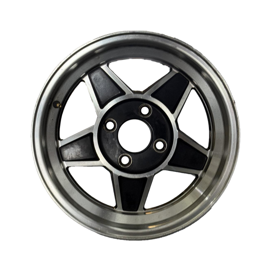 BATHURST ALLOY RIMS - 15 x 7 + 20ET PRE OWNED BLACK by T. Obrien