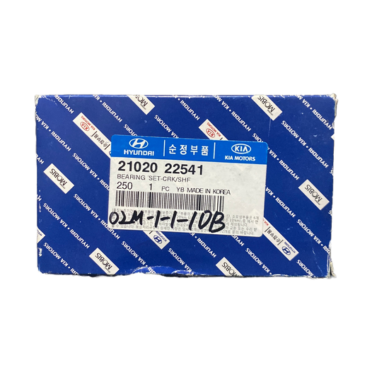 Crankshaft Bearing Set | 21020 22541 | Genuine Hyundai OEM
