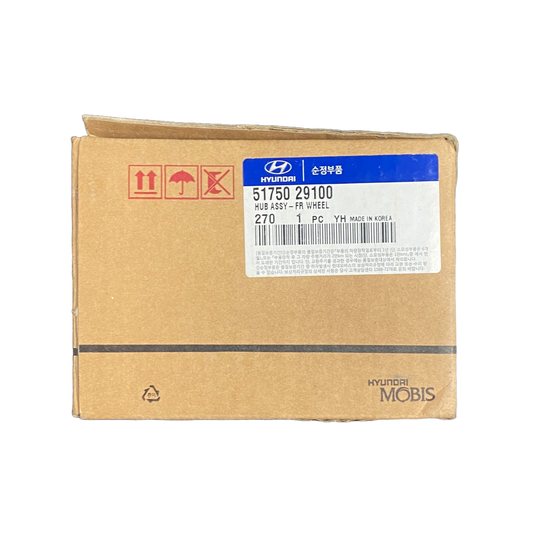 FRONT WHEEL HUB ASSEMBLY - Hyundai EXCEL X3 (1995-2000) - NEW - by Hyundai Genuine Parts Korea