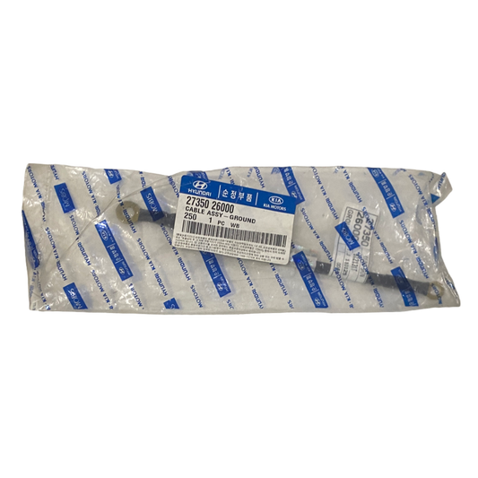 Ground Cable Assembly | 27350 26000 | Genuine Hyundai OEM