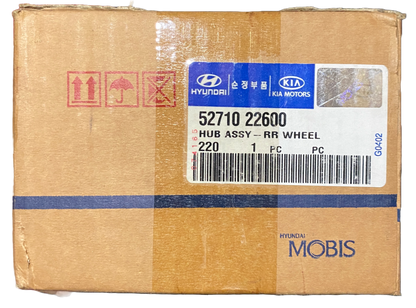 Hub Assembly - RR Wheel | 52710 22600 | Genuine Hyundai OEM