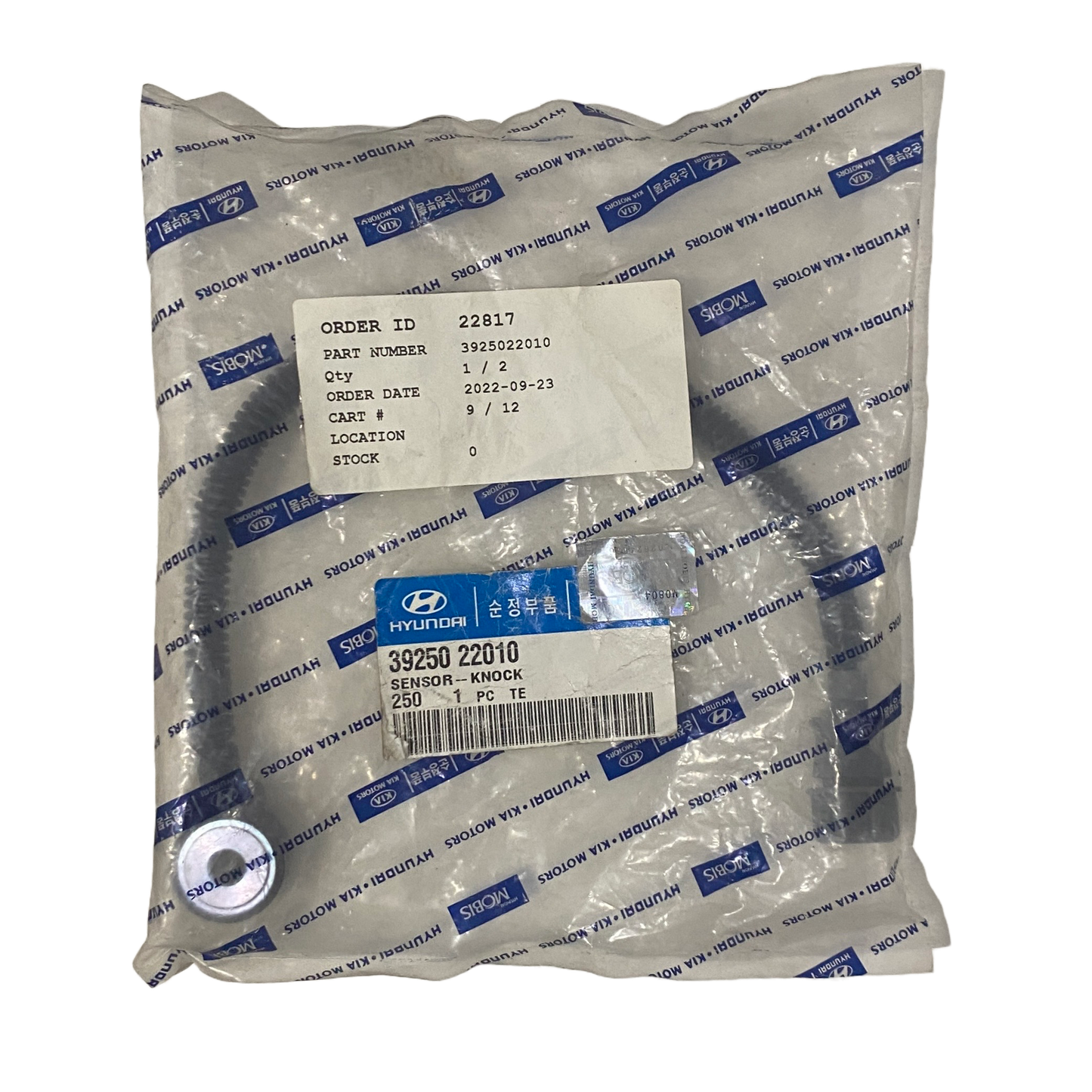 Knock Sensor | 39250 22010 | Genuine Hyundai OEM