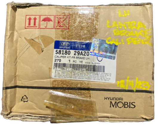 FRONT BRAKE CALIPER - LH - Hyundai LANTRA J2  - NEW - by Hyundai Genuine Parts Korea