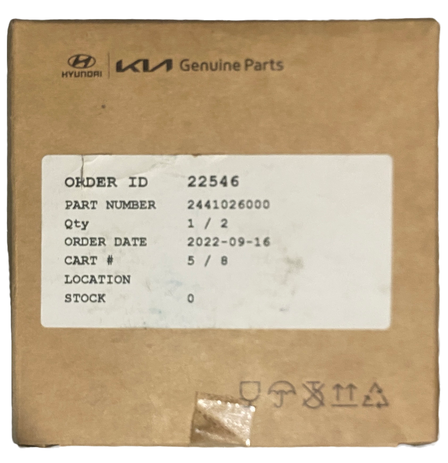 TENSION ASSY TIMING BELT - G4FK 1.5 DOHC (1995-2000) - NEW - by Hyundai Genuine Parts Korea