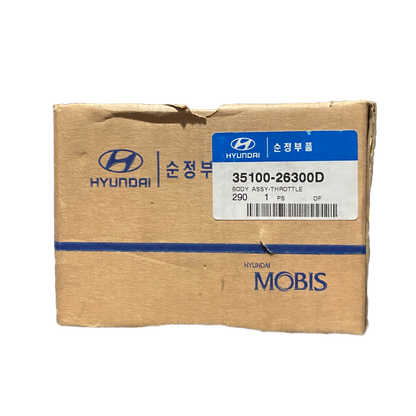 Throttle Body Assembly | 35100 26300D | Genuine Hyundai OEM