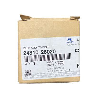 Timing Belt Idler Assembly | 24810 26020 | Genuine Hyundai OEM