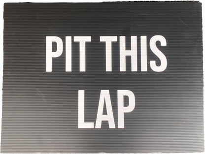 KARTING INFORMATION PIT BOARDS - A must-have for any Rental Karting Facility