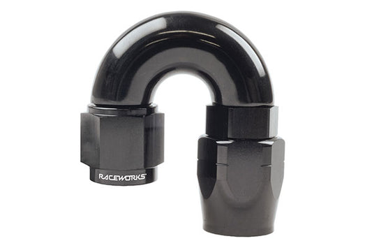 Raceworks Cutter Hose Fitting - 180 Degree