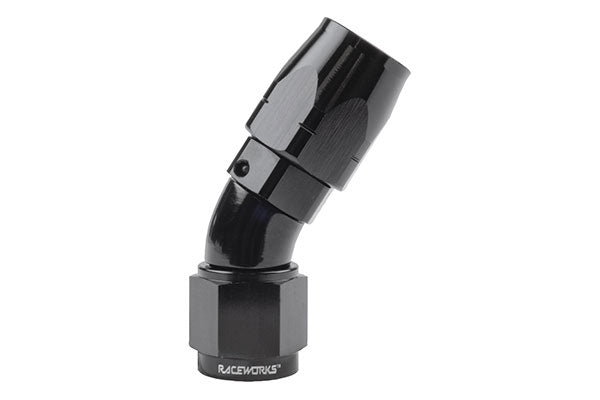 Raceworks Cutter Hose Fitting - 30 Degree