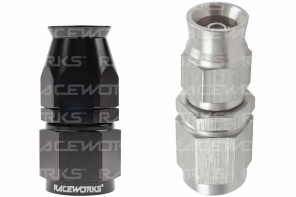 Raceworks Hose End - Straight