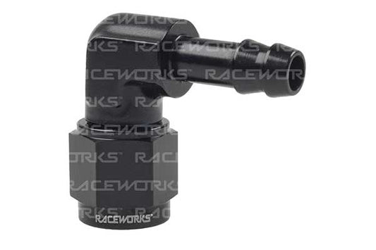 Raceworks AN Female to Barb - 90 Degree