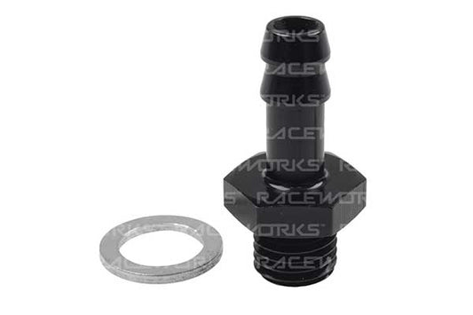 Raceworks Metric Male to Barb - Straight