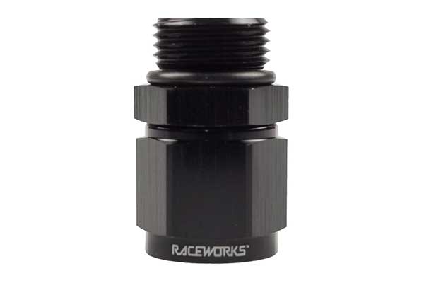 Raceworks Female AN Swivel to AN O-Ring Male