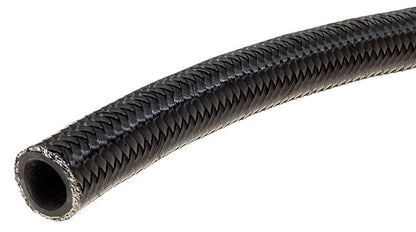 Raceworks 140 Series Cutter Black Stainless Braided Rubber Hose