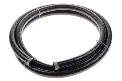Raceworks 140 Series Cutter Black Stainless Braided Rubber Hose