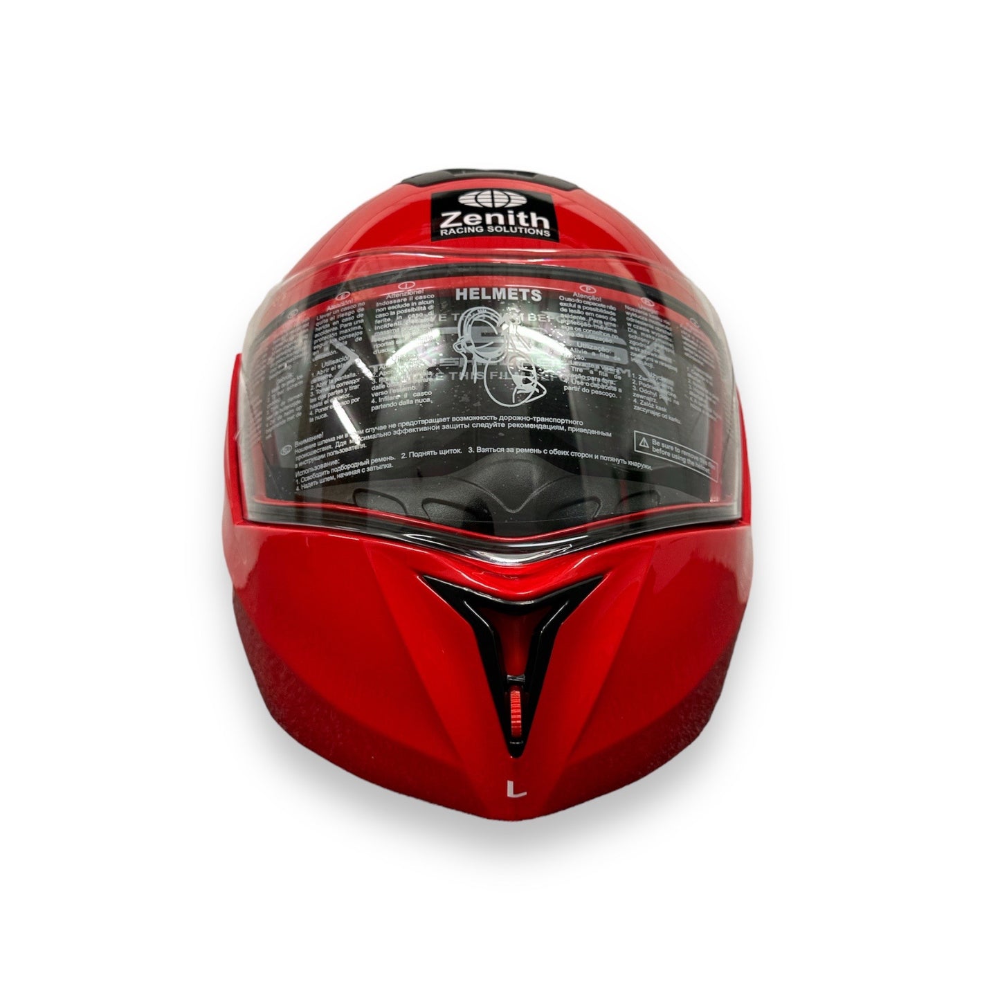 Front HELMET - Full Face ECE Approved - Size: L - The ULTIMATE Rental Karting Helmet - by Zenith Racing Solutions