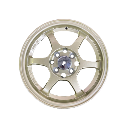 14x6.0 ALLOY RIM - 'KF670' - by Crunts Rims - Suitable Multifit 14" wheel for Junior Speedway Sedans