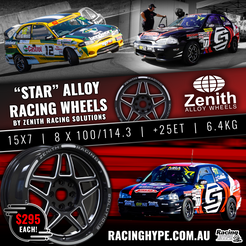 15x7.0 ALLOY RIM - 'CIRCUIT STAR' - by Zenith Alloy Wheels – Zenith ...